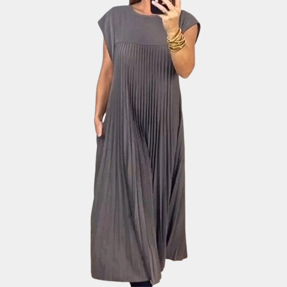 Robe Plissée Élégante pour Femmes | Confort et Style pour Toutes Occasions