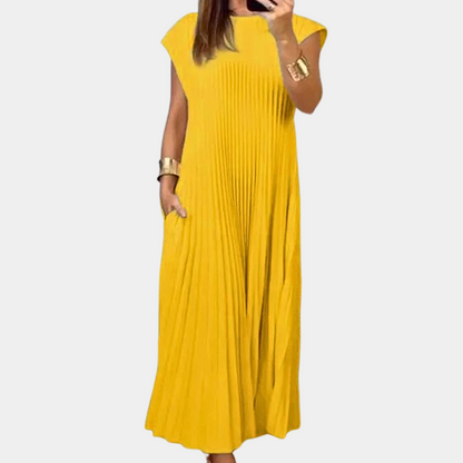 Robe Plissée Élégante pour Femmes | Confort et Style pour Toutes Occasions