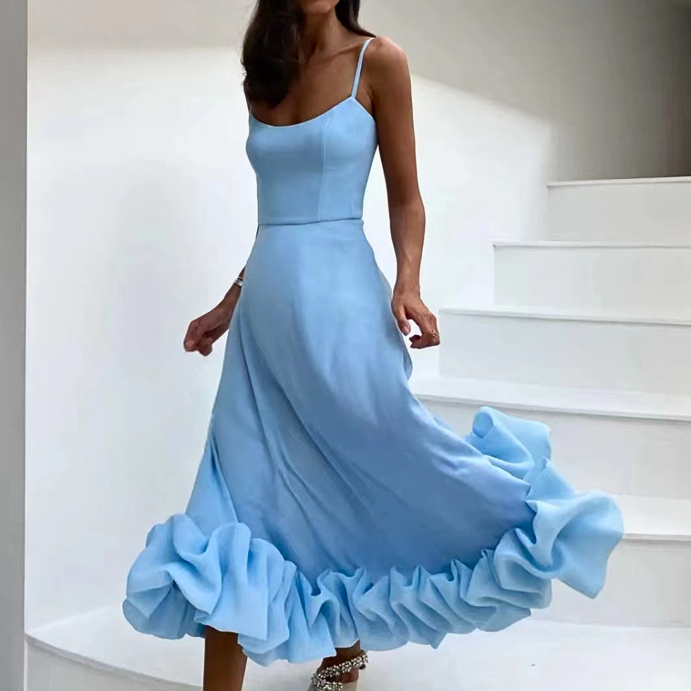 Robe d'été en Chiffon pour Femmes | Élégance et Confort pour les Journées Chaudes