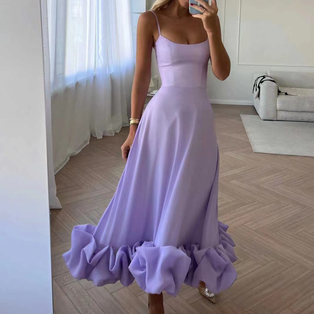 Robe d'été en Chiffon pour Femmes | Élégance et Confort pour les Journées Chaudes