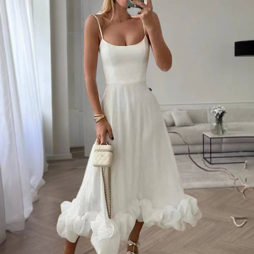 Robe d'été en Chiffon pour Femmes | Élégance et Confort pour les Journées Chaudes