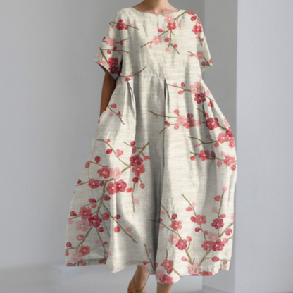 Robe Décontractée en Coton Jaune | Style Polyvalent et Confort Optimal