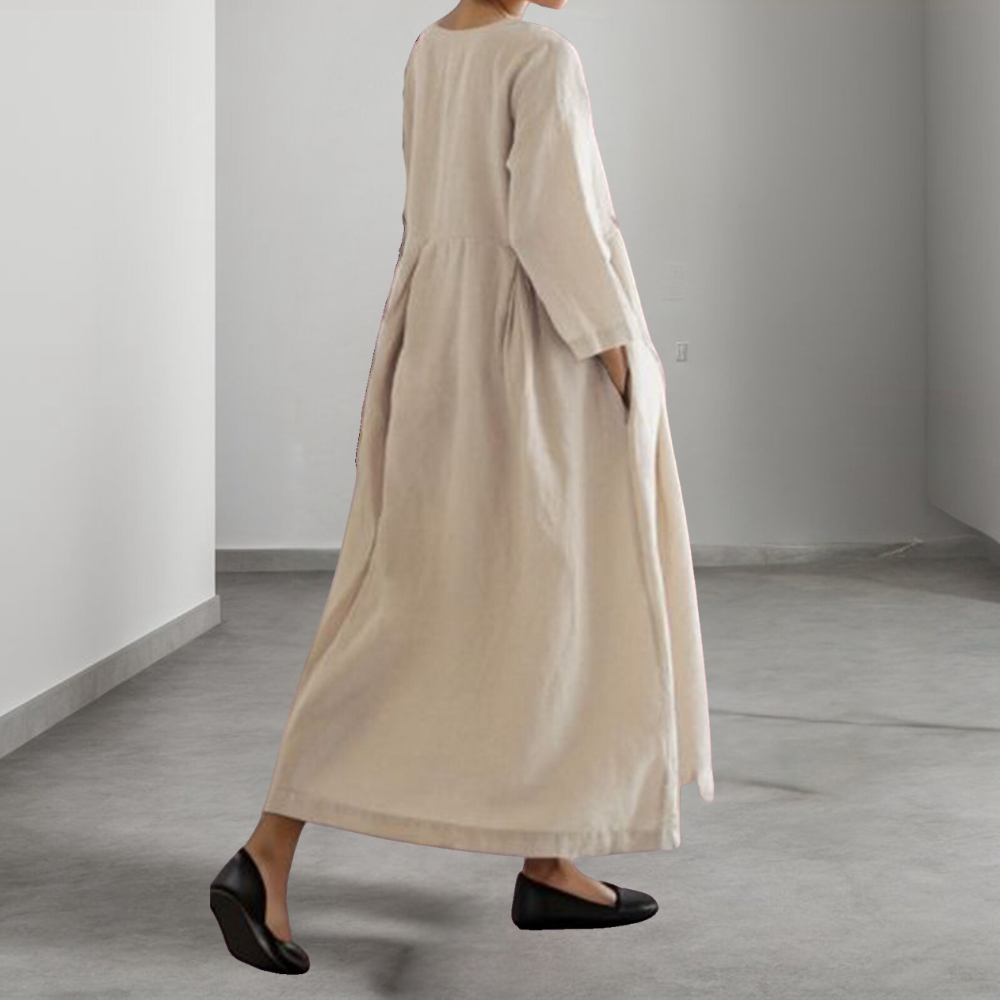 Robe d'été élégante pour Femmes | Tissu Respirant et Design Flatteur