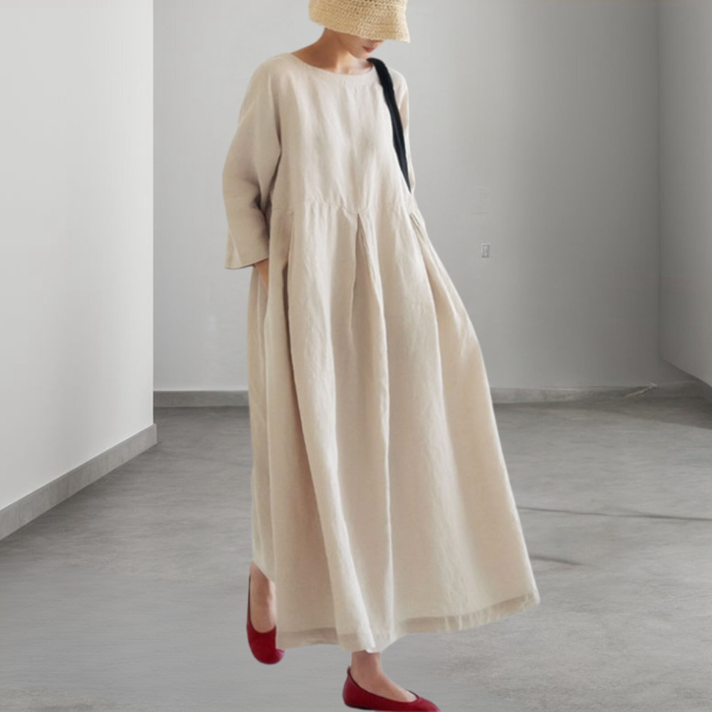 Robe d'été élégante pour Femmes | Tissu Respirant et Design Flatteur