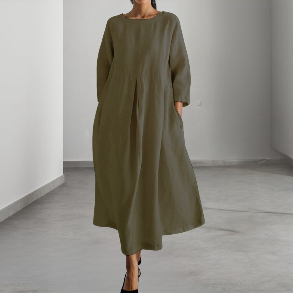 Robe d'été élégante pour Femmes | Tissu Respirant et Design Flatteur