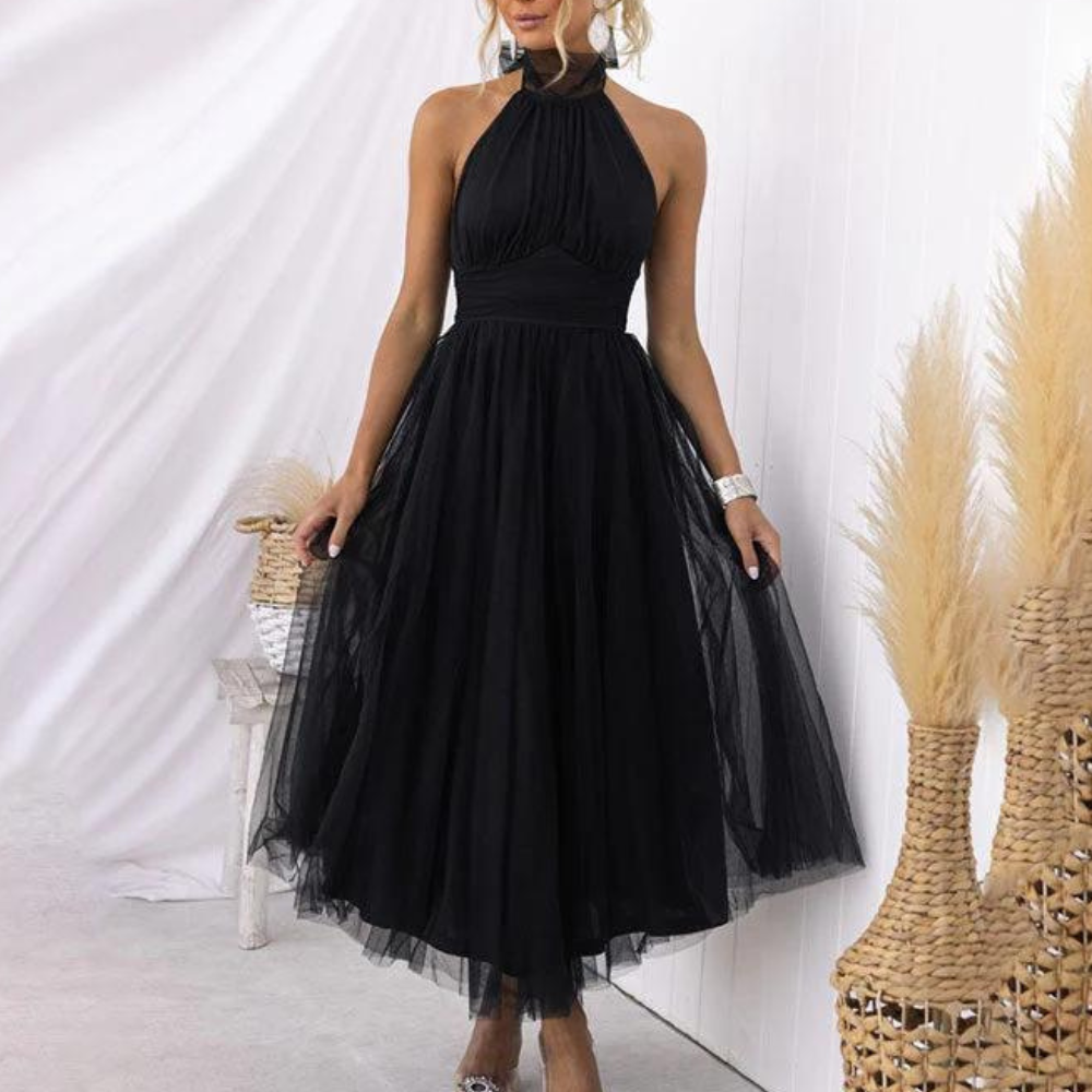 Robe Longue Élégante Sans Manches | Confort et Style pour Toutes Occasions
