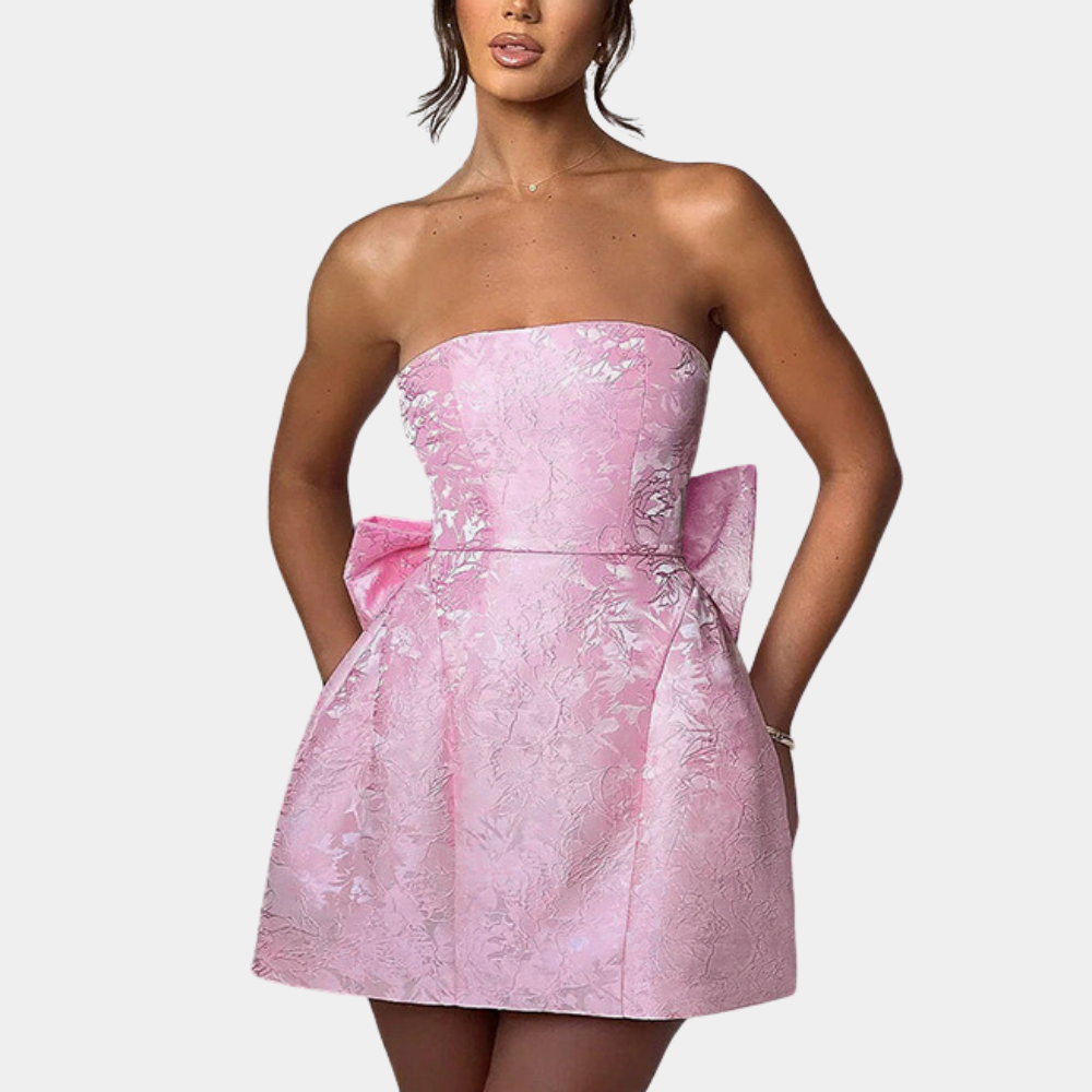 Robe de Cocktail Sans Manches | Élégante et Parfaite pour Mariages