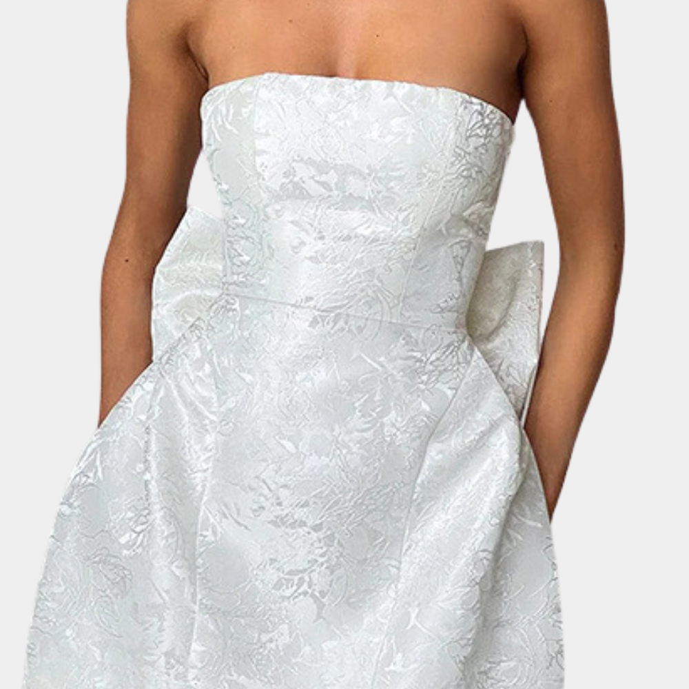 Robe de Cocktail Sans Manches | Élégante et Parfaite pour Mariages
