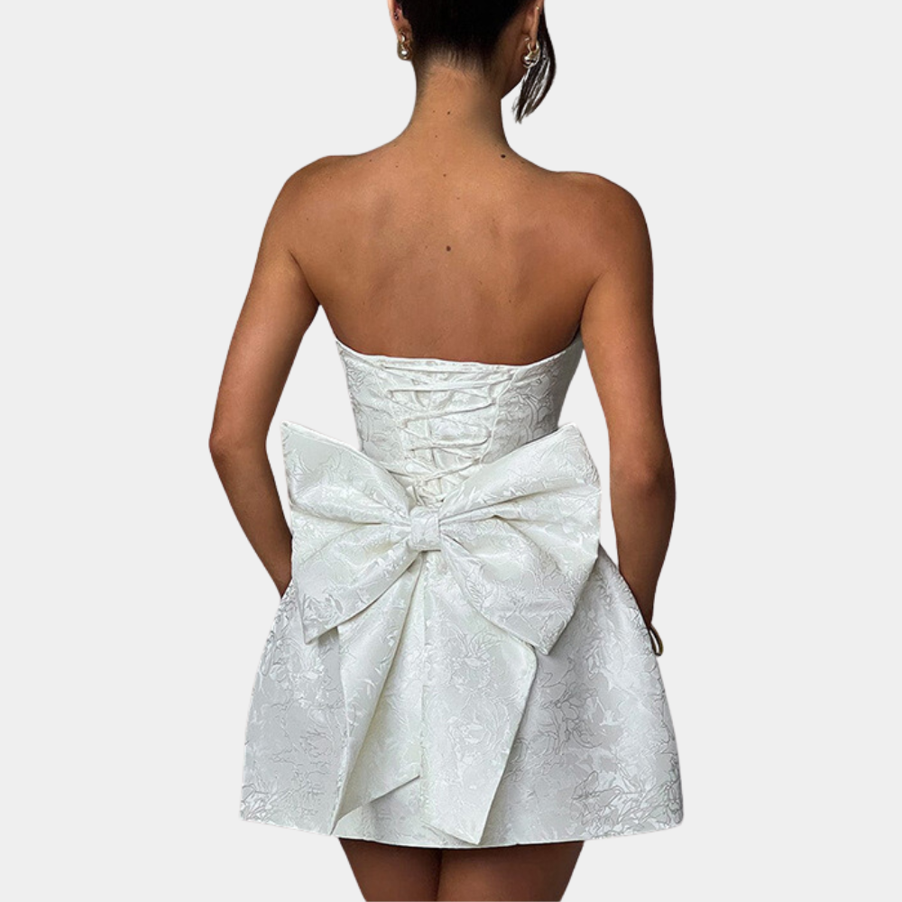 Robe de Cocktail Sans Manches | Élégante et Parfaite pour Mariages