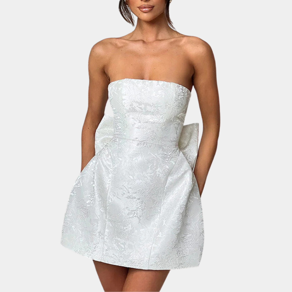 Robe de Cocktail Sans Manches | Élégante et Parfaite pour Mariages