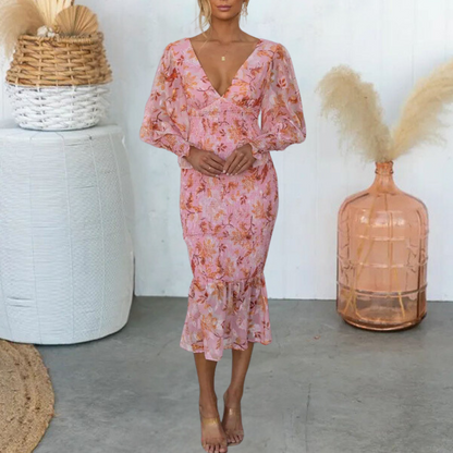 Robe à Imprimé Floral pour Femmes | Confort et Élégance au Quotidien