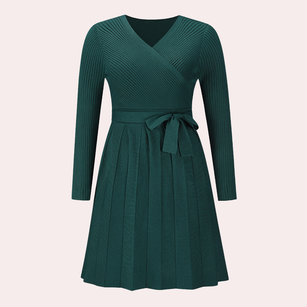 Robe Midi Plissée Femme | Élégance et Confort pour Toutes Occasions