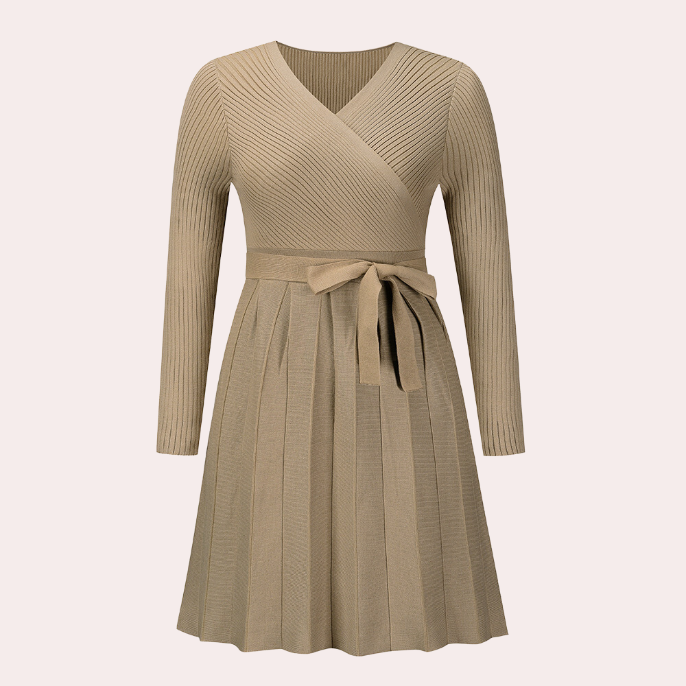 Robe Midi Plissée Femme | Élégance et Confort pour Toutes Occasions