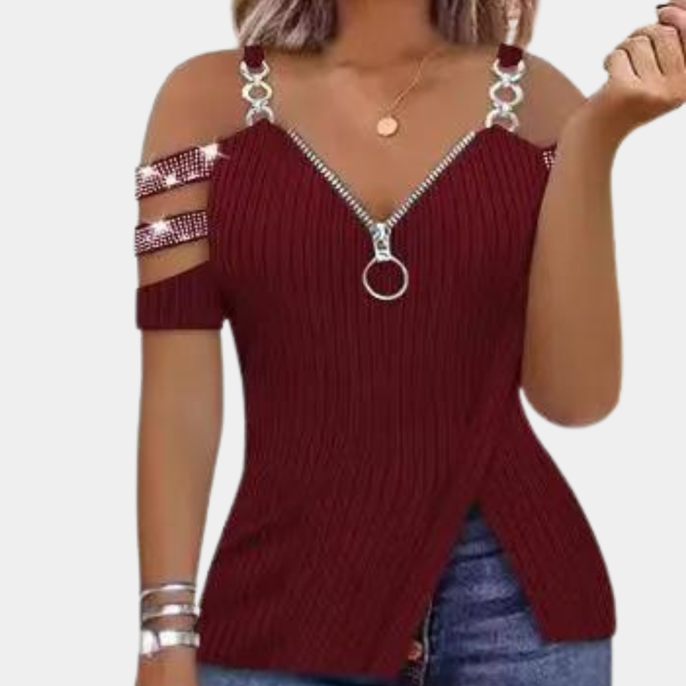 Top Élégant pour Femmes | Tissu Respirant et Polyvalent