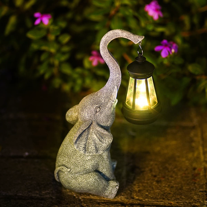 Lampe Solaire Élégante pour Jardin | Atmosphère Chaleureuse et Accueillante