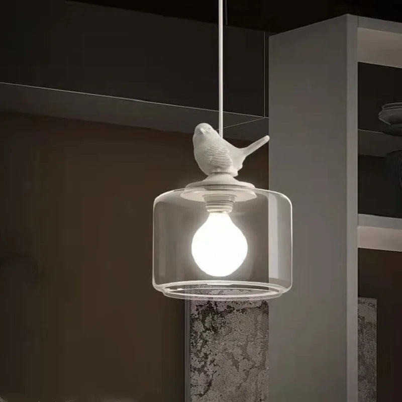 Suspension Luminaire Inspirée des Oiseaux | Ambiance Naturelle et Élégante