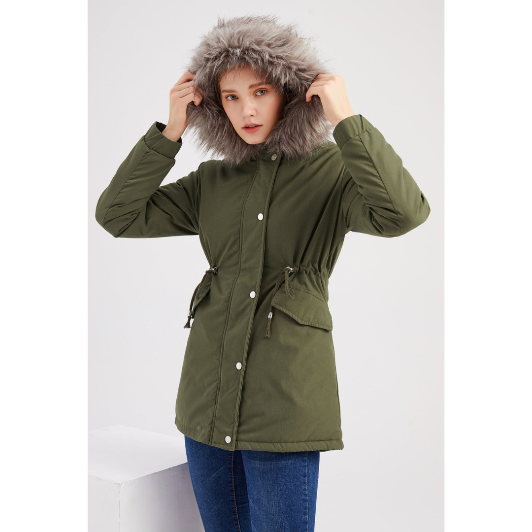 Parka d'hiver pour Femmes | Doublure Chaude et Capuche Protectrice
