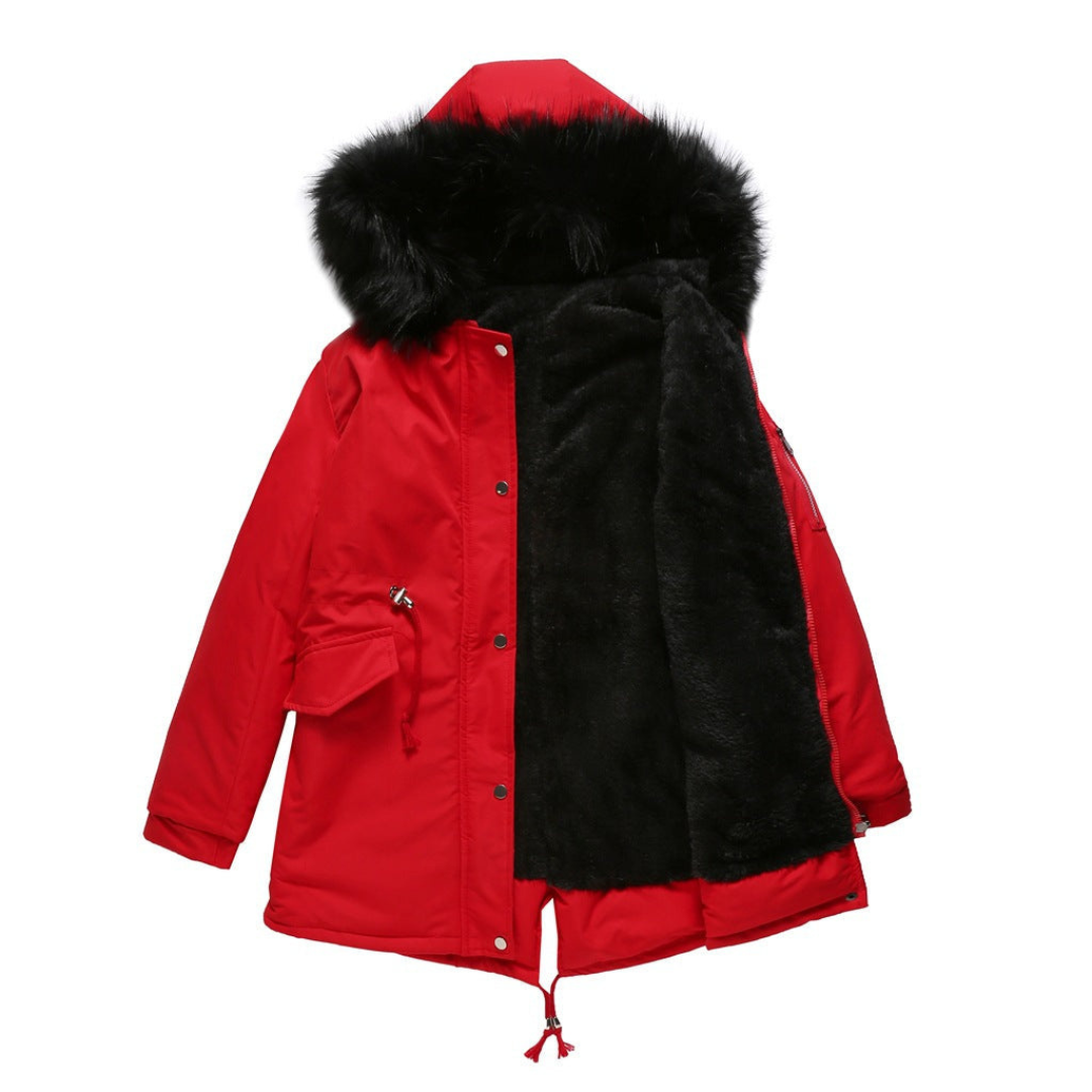 Parka d'hiver pour Femmes | Doublure Chaude et Capuche Protectrice