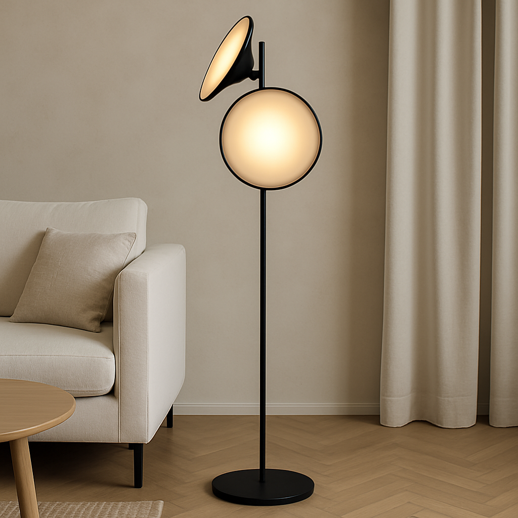 Lampe sur Pied Moderne | Élégance et Atmosphère Chaleureuse