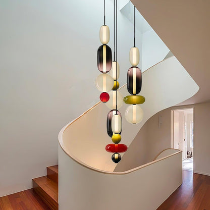 Pendentif en Verre Élégant | Brillance Transparente et Design Moderne