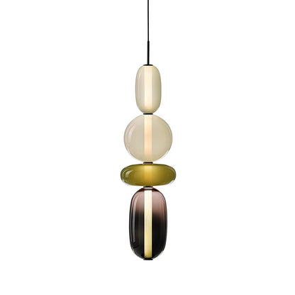 Pendentif en Verre Élégant | Brillance Transparente et Design Moderne