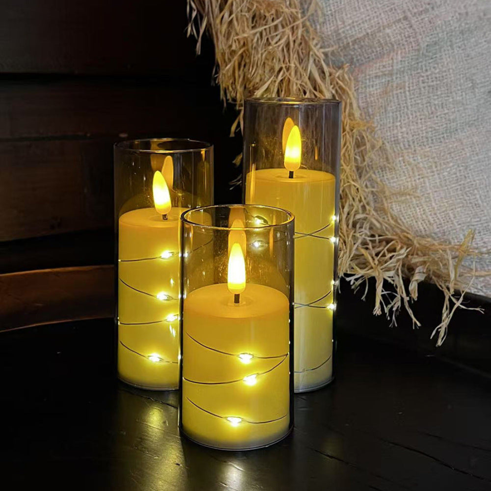 Bougies LED Sans Flamme | Télécommande et Ambiance Chaleureuse