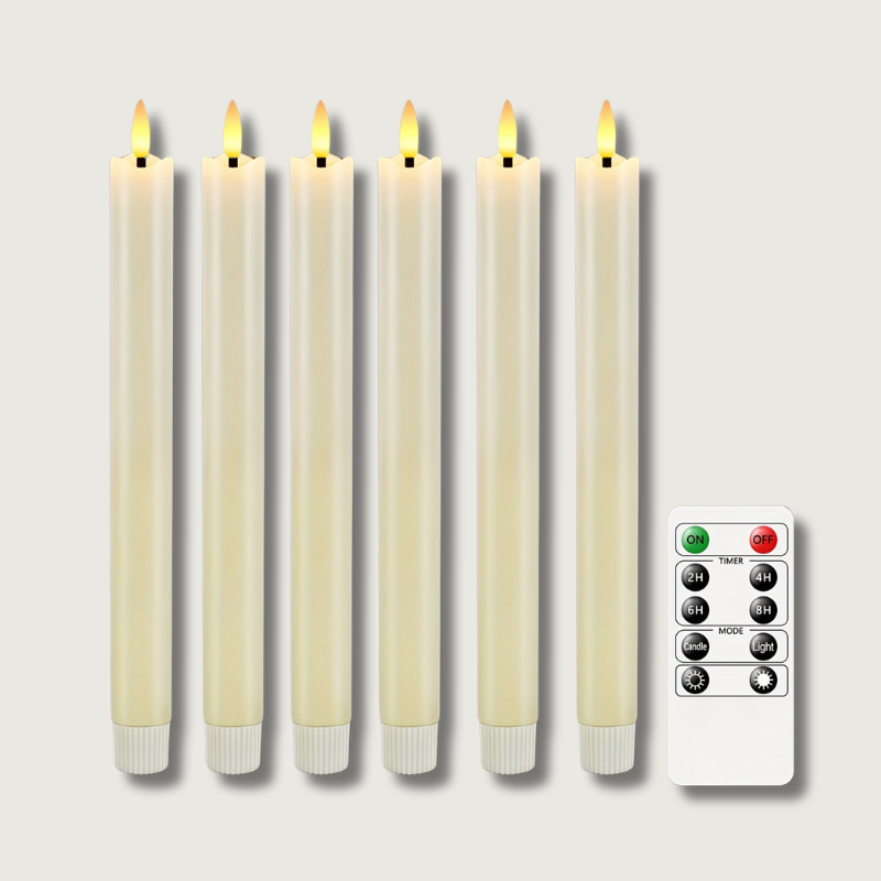 Bougies LED Télécommandées | Ambiance Élégante et Sûre pour Événements