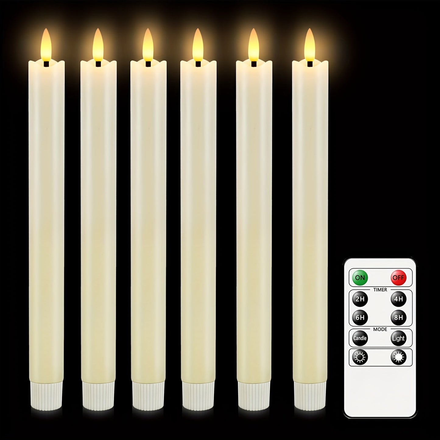 Bougies LED Télécommandées | Ambiance Élégante et Sûre pour Événements