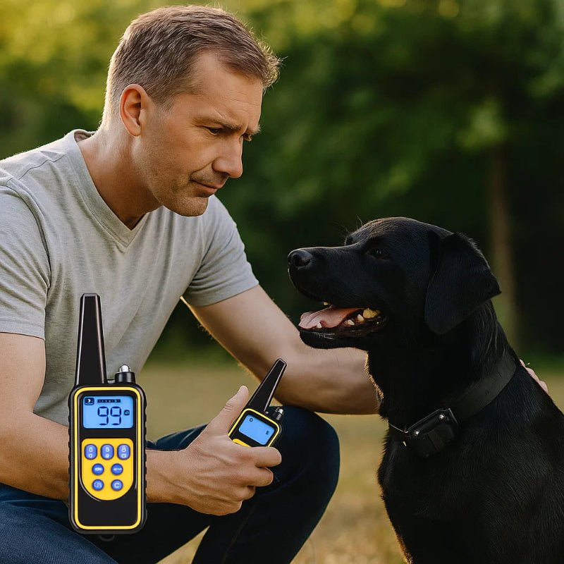 Collier de Dressage Étanche pour Chien | Télécommande Longue Portée et Modes Variés
