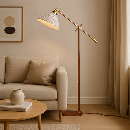 Lampe sur Pied Vintage | Design Élégant et Chaleureux