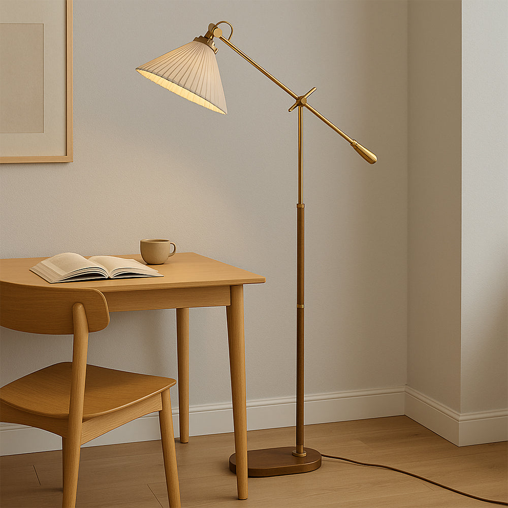 Lampe sur Pied Vintage | Design Élégant et Chaleureux
