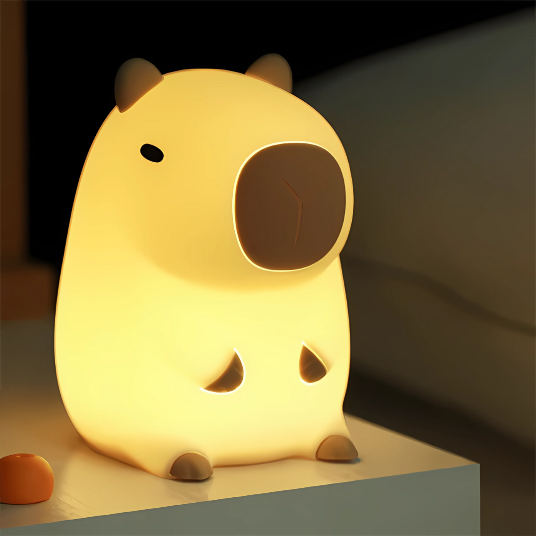 Lampe de Nuit Silicone Ajustable | Ambiance Relaxante et Apaisante