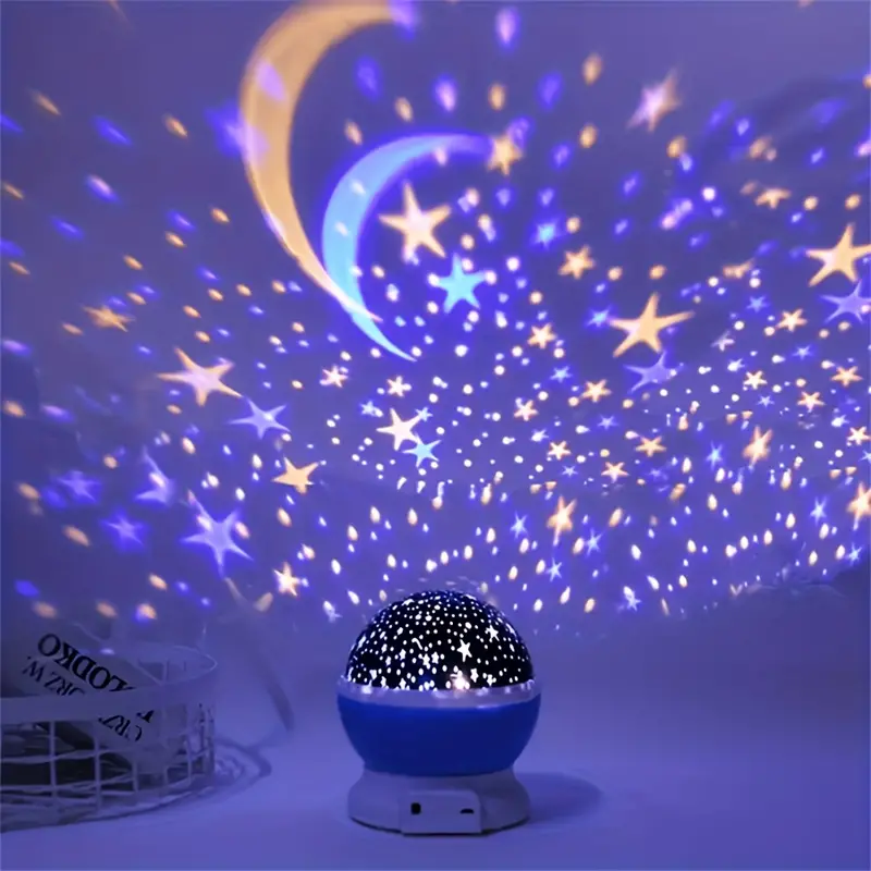 Projecteur de Lumière Nocturne Galaxie | Atmosphère Apaisante avec Musique
