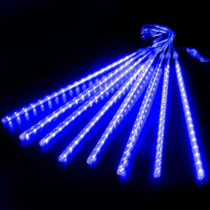 Lumières LED Pluie de Météores | Éclairage Magique et Économe en Énergie