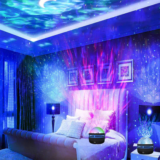 Lampe Projecteur Étoile Double Couleur | Ambiance Envoûtante et Relaxante