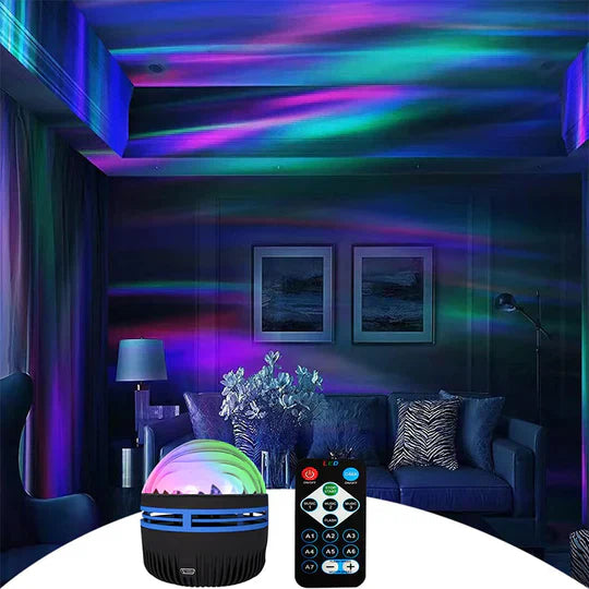 Lampe Projecteur Étoile Double Couleur | Ambiance Envoûtante et Relaxante