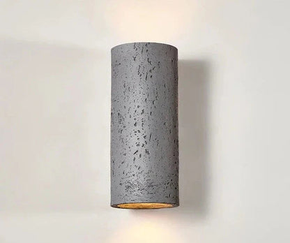 Applique Murale Industrielle en Ciment | Éclairage LED Économe et Durable