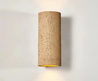 Applique Murale Industrielle en Ciment | Éclairage LED Économe et Durable