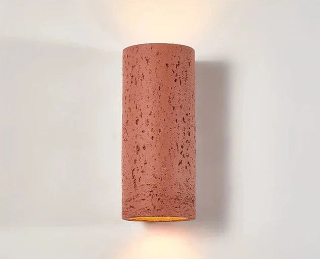 Applique Murale Industrielle en Ciment | Éclairage LED Économe et Durable