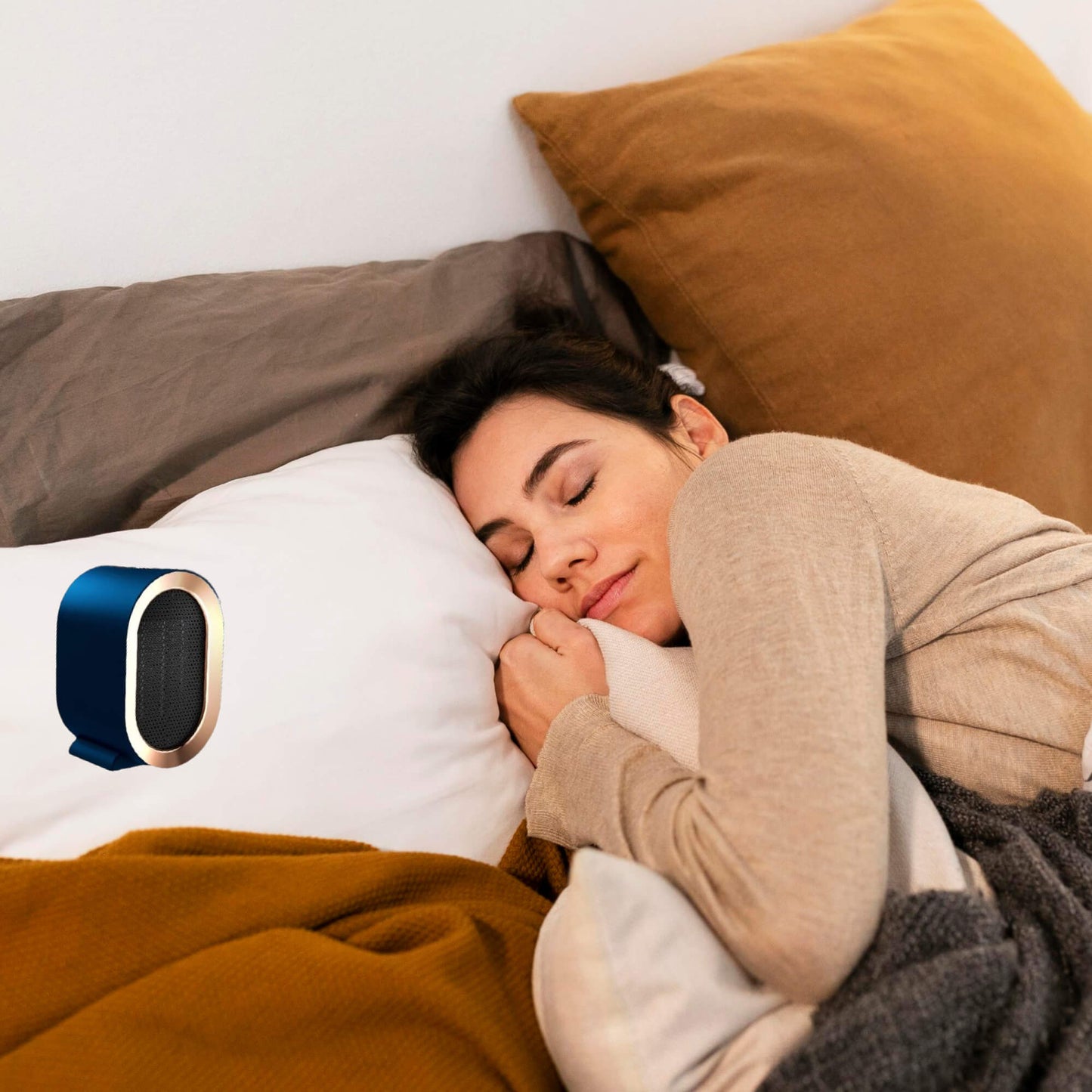 Chauffage d'appoint céramique portable | Compact et économe en énergie