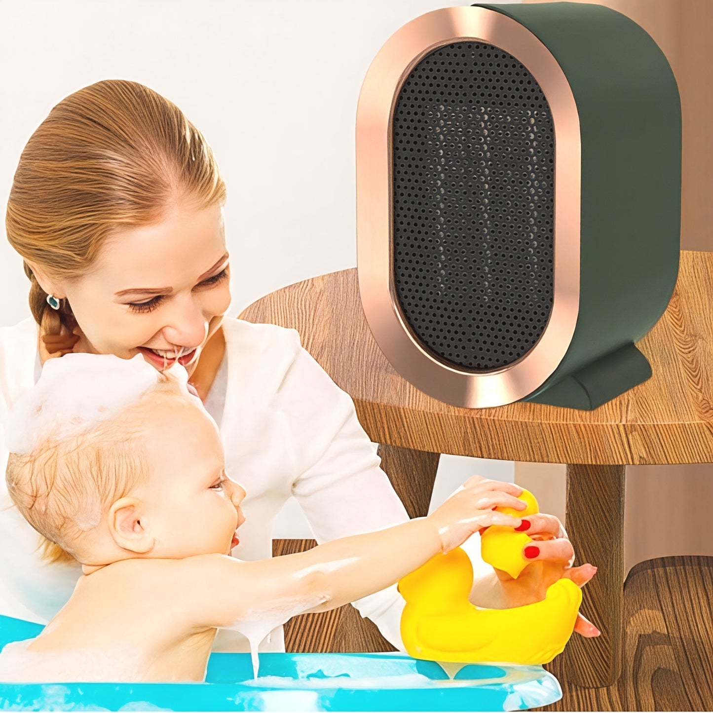 Chauffage Électrique Portable Efficace | Chaleur Instantanée et Économie d'Énergie