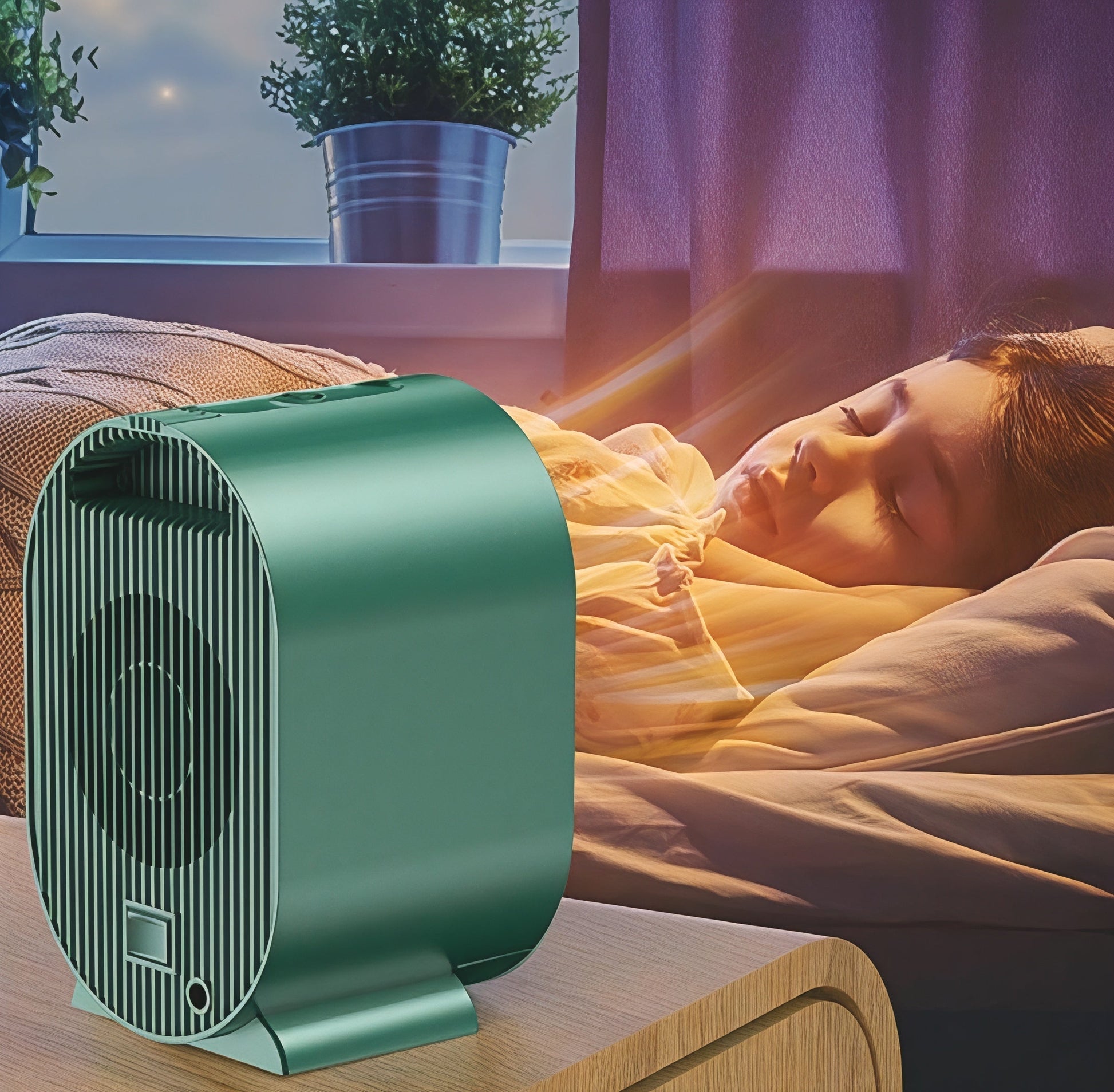 Chauffage Électrique Portable Efficace | Chaleur Instantanée et Économie d'Énergie