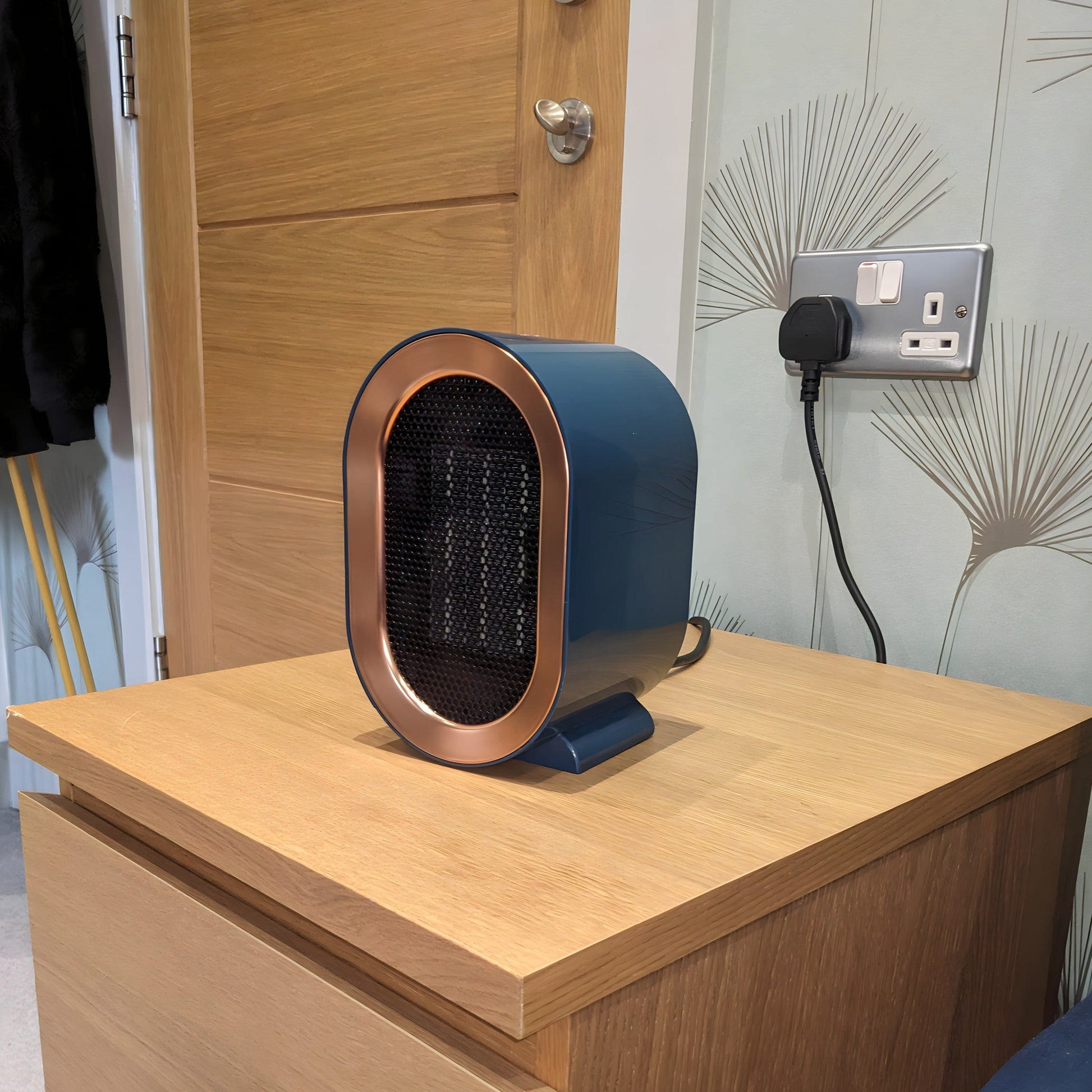 Chauffage Électrique Céramique Compact | Silencieux et Idéal pour Petits Espaces