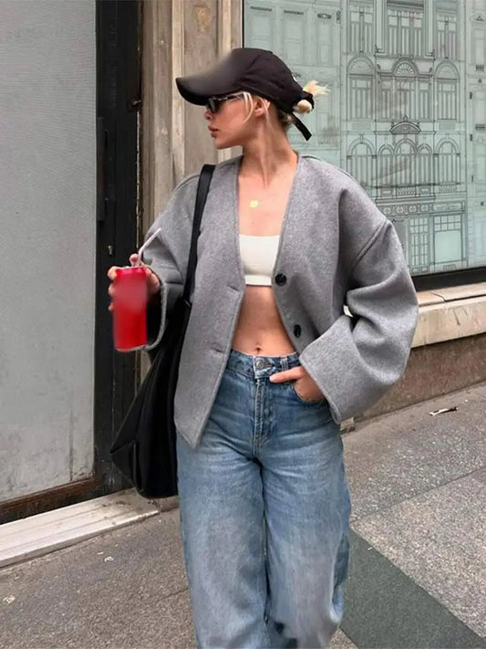 Manteau d'Hiver Surdimensionné pour Femmes | Confort Élégant et Chaud au Quotidien