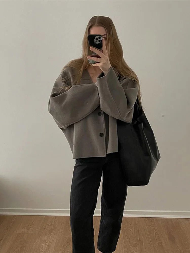Manteau d'Hiver Surdimensionné pour Femmes | Confort Élégant et Chaud au Quotidien