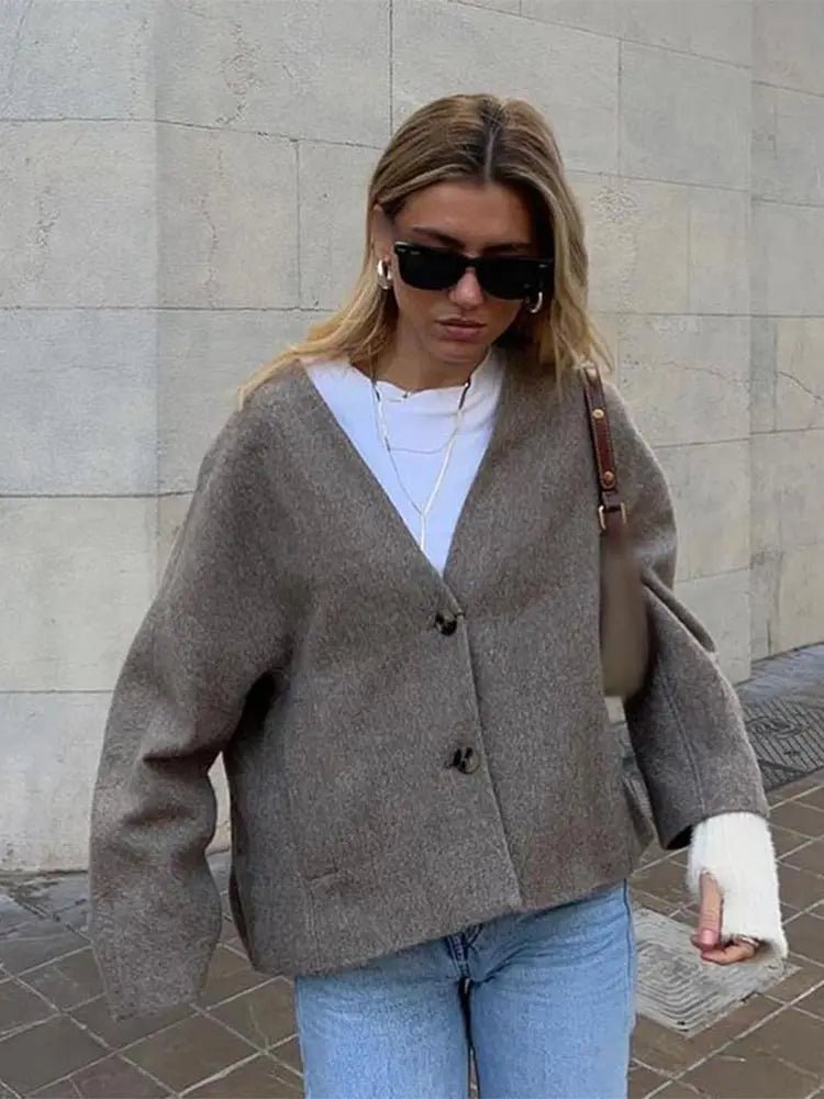 Manteau d'Hiver Surdimensionné pour Femmes | Confort Élégant et Chaud au Quotidien