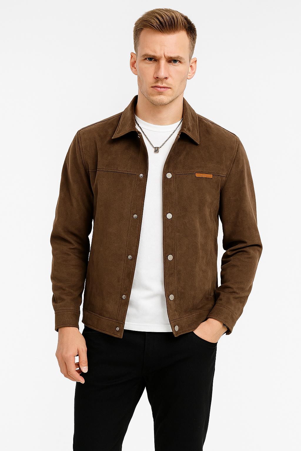 Veste d'Extérieur Noir PU | Élégance et Durabilité pour Toutes les Occasions
