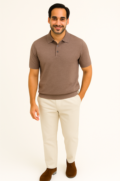 Chemises Polo Élégantes pour Hommes | Style Raffiné et Confort Respirant
