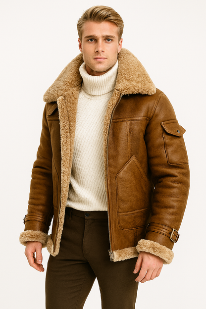 Veste Classique Élégante en PU | Confort et Style Intemporel