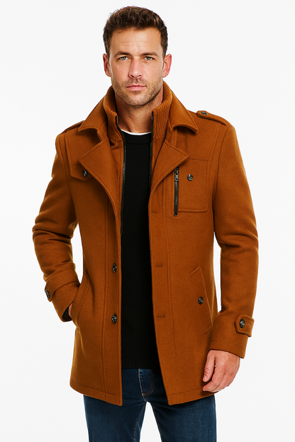 Veste à Double Col Élégante | Style Moderne et Confort Optimal